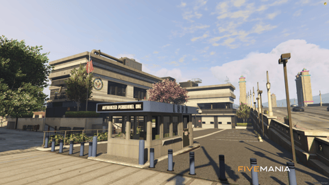 FIVEM Mission Row Pd | Detailed Police Station MLO | Interior & Exterior | Custom Props | Lore Friendly | Add-On | Optimized | Fivem Ready | High Quality — image 3