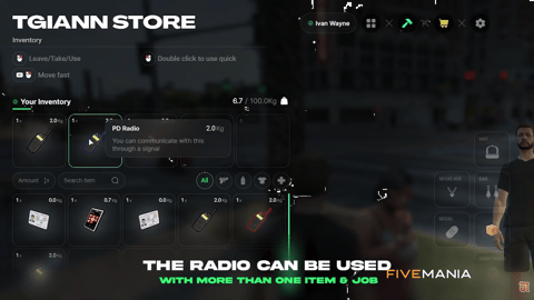 FIVEM Radio Script | Advanced Communication System | Configurable Channels | Password Protection | Optimized | Fivem Ready | High Quality, image 17