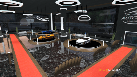 FIVEM Ocean Dealership | Luxury Car Dealership MLO | Interior & Exterior | Showrooms & Offices | Modern Design | Add-On | Optimized | Fivem Ready | High Quality — image 7