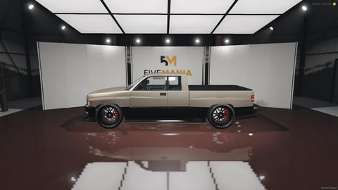FIVEM Bisc1c | Custom Pickup Truck [Unbadged] Add-On | Custom Tuning | Custom Wheels | Lowered Suspension | Optimized | Fivem Ready | High Quality, image 6