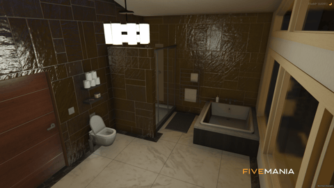 FIVEM Mountain House 2 | Luxury Mountain Home MLO | Interior & Exterior | Pool & Deck | Garage | Add-On | Optimized | Fivem Ready | High Quality — image 12