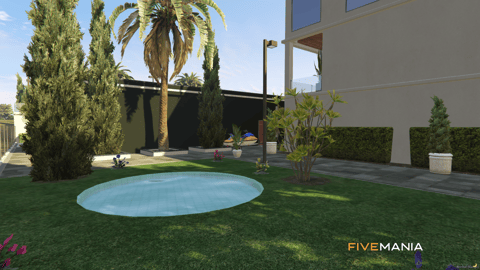 FIVEM Vinewood Mansion | Luxury Modern Estate | Interior & Exterior | Pool & Basketball Court | Add-On | Optimized | Fivem Ready | High Quality — image 5