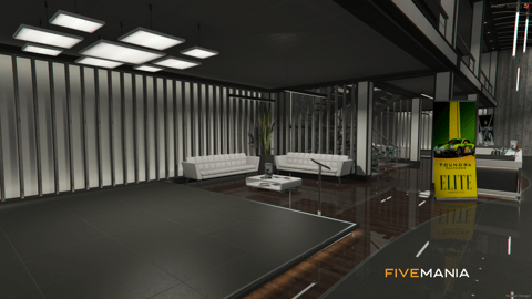 FIVEM Elite Autos Dealership | Luxury Car Showroom MLO | Interior & Exterior | Showroom, Office & Garage | Add-On | Optimized | Fivem Ready | High Quality — image 7