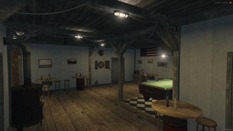 FIVEM Paleto Hideout V3 | Rustic Countryside MLO | Interior & Exterior | Bar & Pool Table | Optimized Lighting | Add-On | Optimized | Fivem Ready | High Quality — image 4