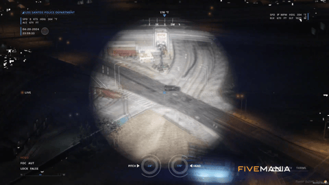 FIVEM Police Helicam | Realistic Helicopter Camera System | Live Tracking | Multiple Camera Modes | Target Lock | Add-On | Optimized | Fivem Ready | High Quality, image 9