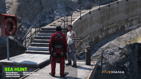 FIVEM Sea Hunt Diving Script | Immersive Underwater Activity Script | Underwater Wrecks & Loot | 9 Locations | Group Missions | Seashark Rental | Add-On | Optimized | Fivem Ready | High Quality, image 3