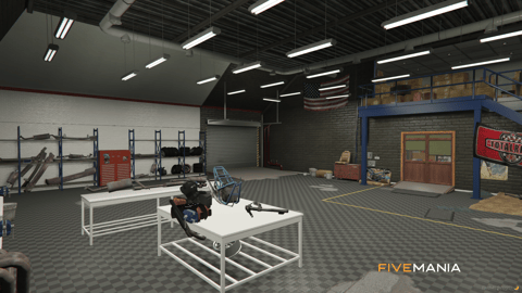 FIVEM Motorcycle Paradise | Motorcycle Dealership & Garage MLO | Interior & Exterior | Showroom & Workshop | Add-On | Optimized | Fivem Ready | High Quality — image 8