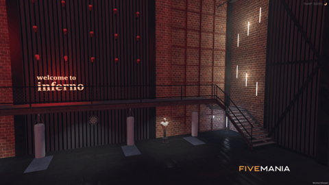 FIVEM Inferno Boxing Club | Multi-Level Boxing Club MLO | Interior & Exterior | Training Facilities | Bar & Lounge | Spectator Seating | Add-On | Optimized | Fivem Ready | High Quality — image 4