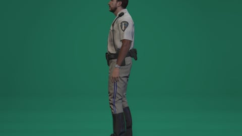 Eli Cop | Male Ped | Multiple Outfits | Optimized & Fivem Ready [Add-On] — image 9