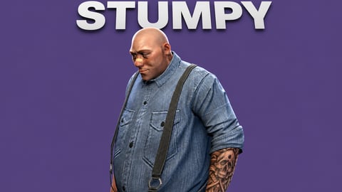 Stumpy | Male Ped | Multiple Outfits | Optimized & Fivem Ready [Add-On] cover