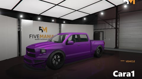 FIVEM Cara1 | Custom Pickup Truck [Unbadged] Add-On | Custom Bodykit | Performance Wheels | Interior & Exterior | Add-On | Optimized | Fivem Ready | High Quality cover