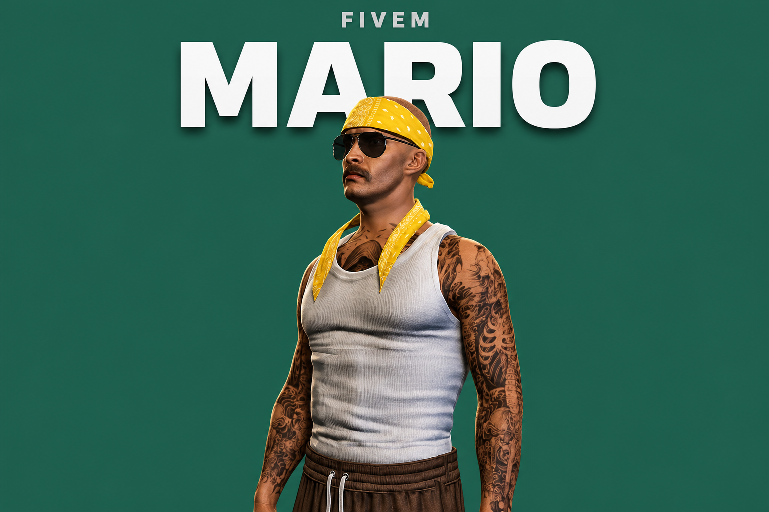Mario | Male Ped | Multiple Outfits | Optimized & Fivem Ready [Add-On]