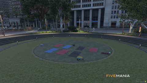 FIVEM Legion V4 | Multi-Purpose City Square MLO | Wedding Venue | Outdoor Amphitheater | Landscaping | Add-On | Optimized | Fivem Ready | High Quality — image 13
