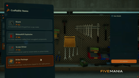 FIVEM Prison System | Comprehensive Corrections Management Script | Prisoner Management | Crafting | Tasks & Patrols | Tablet UI | Add-On | Optimized | Fivem Ready | High Quality, image 23