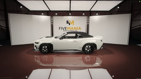 FIVEM 6504c | Realistic Sports Car [Unbadged] Add-On | Convertible Top | Custom Body Kit | Interior & Exterior | Optimized | Fivem Ready | High Quality — image 7