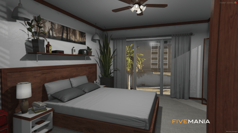 FIVEM [crown Jewels Motel] | Fully Furnished Motel MLO | Interior & Exterior | Multiple Rooms | Swimming Pool | Add-On | Optimized | Fivem Ready | High Quality — image 11