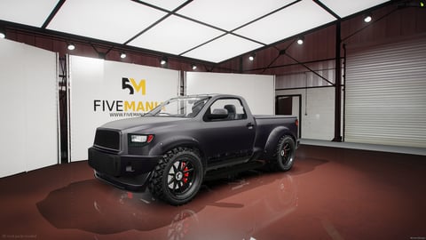 FIVEM Conten | Custom Pickup Truck [Unbadged] Add-On | Custom Wheels | Off-Road Ready | Detailed Interior | Add-On | Optimized | Fivem Ready | High Quality — image 3