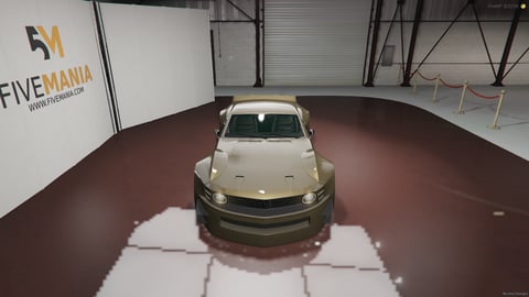 FIVEM Domgtt3 | Custom Muscle Car [Unbadged] Add-On | Custom Bodykit | Widebody | Working Lights | Add-On | Optimized | Fivem Ready | High Quality, image 5