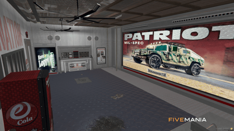 FIVEM Ammunation Reworked | Custom Ammunation MLO | Interior & Exterior | Gun Range | Custom Props | Add-On | Optimized | Fivem Ready | High Quality — image 8