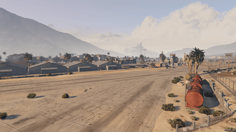 FIVEM Sandy Airfield | Expanded Airfield MLO | Terminal & Control Tower | Add-On | Optimized | Fivem Ready | High Quality — image 8
