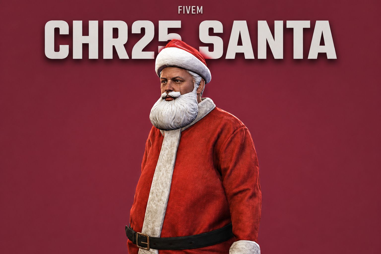Chr25 Santa | Male Ped | Multiple Outfits | Optimized & Fivem Ready [Add-On]