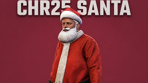Chr25 Santa | Male Ped | Multiple Outfits | Optimized & Fivem Ready [Add-On] cover