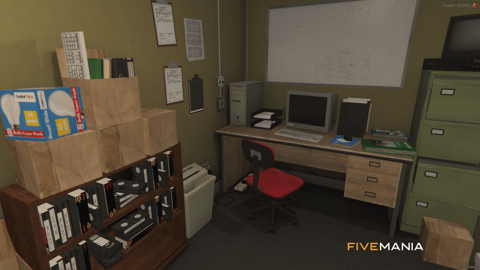 FIVEM Secret Fight Club | Underground Fight Club MLO | Interior & Exterior | Boxing Ring | Bar Area | Office Space | Add-On | Optimized | Fivem Ready | High Quality — image 13