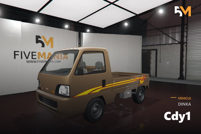 FIVEM DINKA Cdy1, Compact Utility Pickup Truck