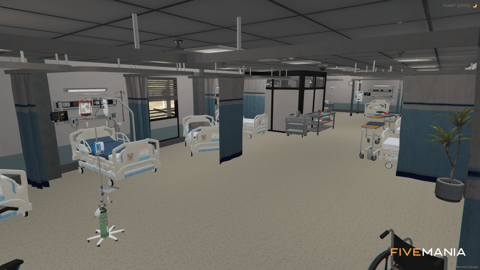 FIVEM Oceanmedical | Modern Medical Center MLO | Interior & Exterior | Parking Garage | Rooftop Patio | Lab & Offices | Add-On | Optimized | Fivem Ready | High Quality — image 27