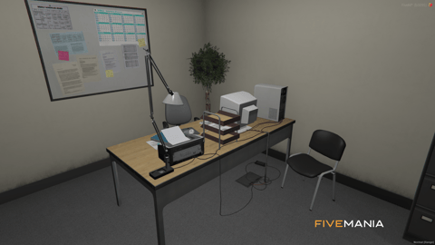 FIVEM Wigwam Restaurant | Classic Diner MLO | Interior & Exterior | Full Kitchen | Office Space | Add-On | Optimized | Fivem Ready | High Quality — image 11