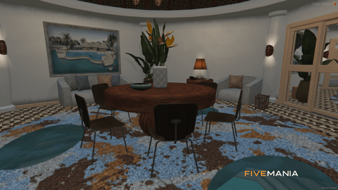 FIVEM Bungalow Village | Tropical Island Village MLO | Multiple Bungalows | Private Pools | Interior & Exterior | Add-On | Optimized | Fivem Ready | High Quality — image 19