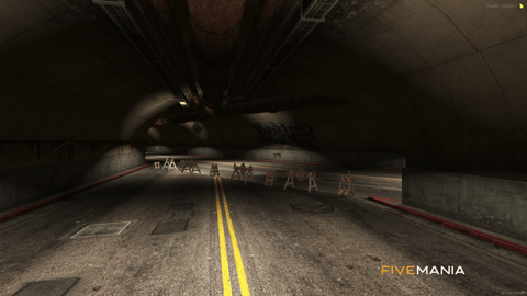 FIVEM Mount Chiliad Tunnel | Expanded Map Location | Interior & Exterior | Working Lights | Road Signs | Graffiti Art | Add-On | Optimized | Fivem Ready | High Quality — image 8