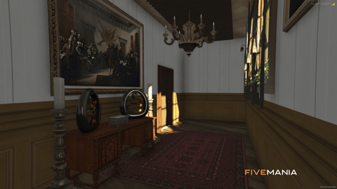 FIVEM Mafia Mansion | Luxury Criminal Estate MLO | Interior & Exterior | Custom Props | Secure Office | Optimized | Fivem Ready | High Quality | Add-On — image 25