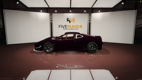 FIVEM F360 | Realistic Sports Car [Unbadged] Add-On | Interior & Exterior | Working Lights | Tuning Parts | Optimized | Fivem Ready | High Quality — image 7