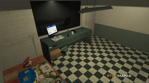 FIVEM Davis Pd V2 | Detailed Police Department MLO | Interior & Exterior | Multiple Rooms | Add-On | Optimized | Fivem Ready | High Quality — image 19