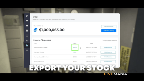 FIVEM Store Ownership Script | Advanced Business Management System | Employee Management | Store Upgrades | Banking System | Inventory | Add-On | Optimized | Fivem Ready | High Quality, image 26