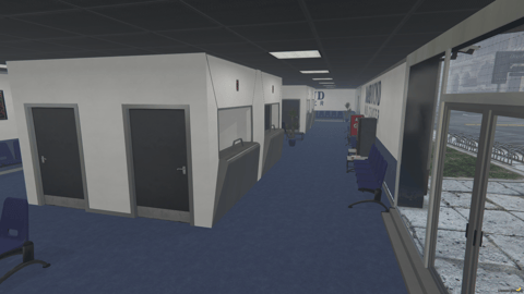 FIVEM Bus Station | Lore-Friendly Transit Hub MLO | Interior & Exterior | Waiting Area | Offices | Add-On | Optimized | Fivem Ready | High Quality — image 6
