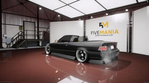 FIVEM E36v | Realistic Convertible Sports Car [Badged] Add-On | Optimized | Fivem Ready | High Quality — image 8