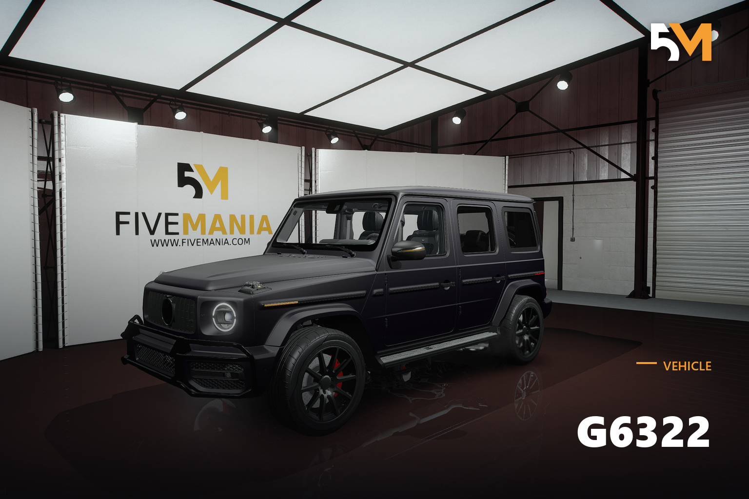 FIVEM G6322 | Realistic SUV [Unbadged] Add-On | Interior & Exterior | Working Lights | High Quality Wheels | Add-On | Optimized | Fivem Ready | High Quality