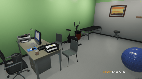 FIVEM Medic Center | Comprehensive Medical Facility MLO | Interior & Exterior | Reception & Patient Rooms | Helipad | Add-On | Optimized | Fivem Ready | High Quality — image 21