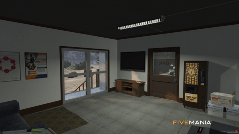 FIVEM Truck You Repairs | Massive Truck Repair MLO | Interior & Exterior | Multiple Bays | Office Space | Custom Props | Add-On | Optimized | Fivem Ready | High Quality — image 15