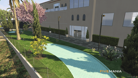 FIVEM Vinewood Mansion | Luxury Modern Estate | Interior & Exterior | Pool & Basketball Court | Add-On | Optimized | Fivem Ready | High Quality — image 4