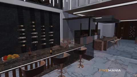 FIVEM Paradise Mansion | Luxury Modern Estate MLO | Interior & Exterior | Pool & Terrace | Add-On | Optimized | Fivem Ready | High Quality — image 12