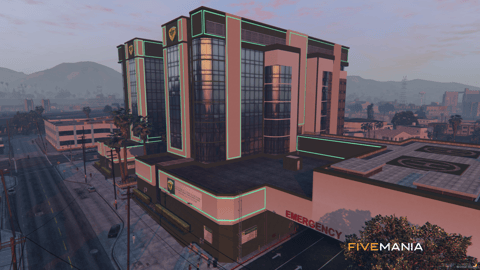 FIVEM Los Santos Medical Center V2 | Modern Hospital MLO | Interior & Exterior | Reception Area | Patient Rooms | Offices | Add-On | Optimized | Fivem Ready | High Quality — image 3