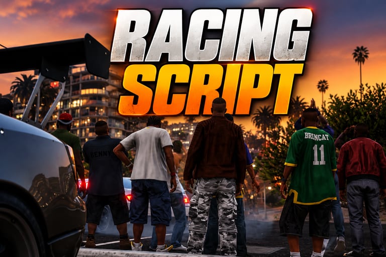 FIVEM Racing Script, Comprehensive Race System