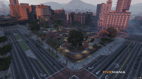 FIVEM Legion V4 | Multi-Purpose City Square MLO | Wedding Venue | Outdoor Amphitheater | Landscaping | Add-On | Optimized | Fivem Ready | High Quality — image 8