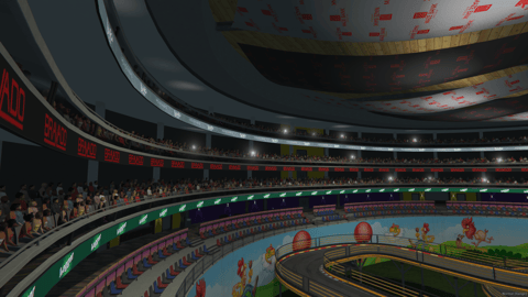 FIVEM Panic Stadium | Multi-Purpose Sports Arena MLO | Interior & Exterior | Go-Kart Track | Food Stalls | Parking Garage | Add-On | Optimized | Fivem Ready | High Quality — image 14