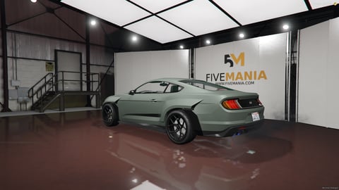 FIVEM Ford Mustang GT | Realistic Sports Car [Badged] Add-On | Working Lights | Custom Wheels | Tuning Parts | Add-On | Optimized | Fivem Ready | High Quality, image 8