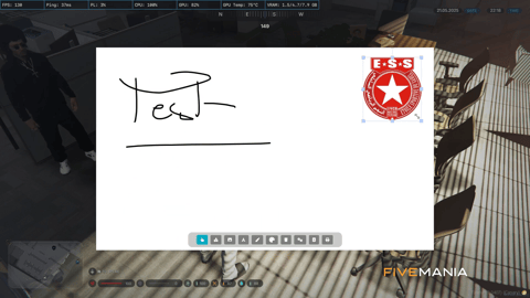 FIVEM Printer | Interactive Document Creation Script | In-Game Printing | Custom Documents | Drag & Drop Placement | Add-On | Optimized | Fivem Ready | High Quality, image 5