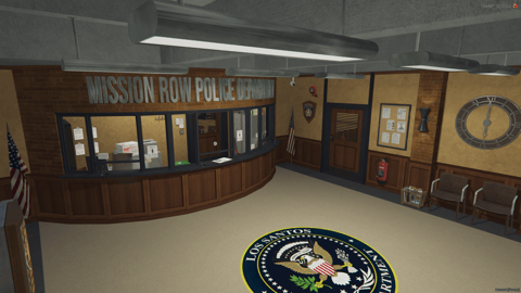 FIVEM Mrpd V2 | Enhanced Police Station MLO | Interior & Exterior | Offices & Interrogation Rooms | Optimized | Add-On | Fivem Ready | High Quality — image 7